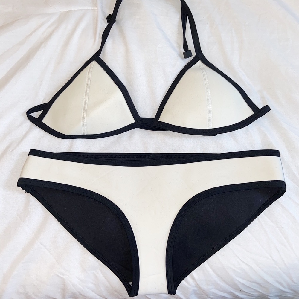 Triangl Swimwear White Bikini Set